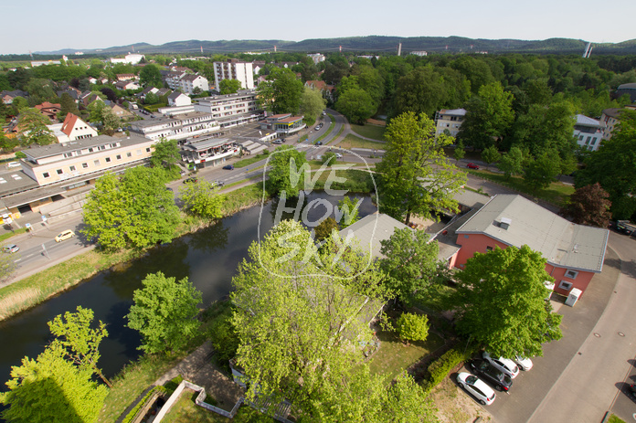 Blick vom Sennestadthochhaus