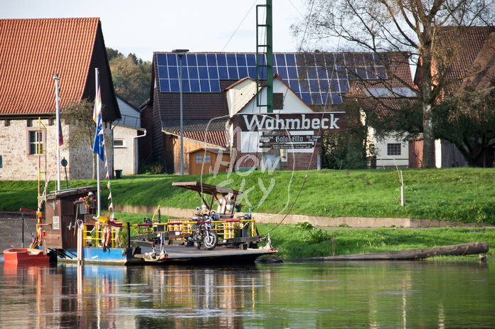 Weserfähre bei Wahmbeck