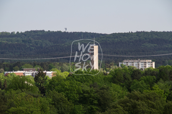 Blick vom Sennestadthochhaus